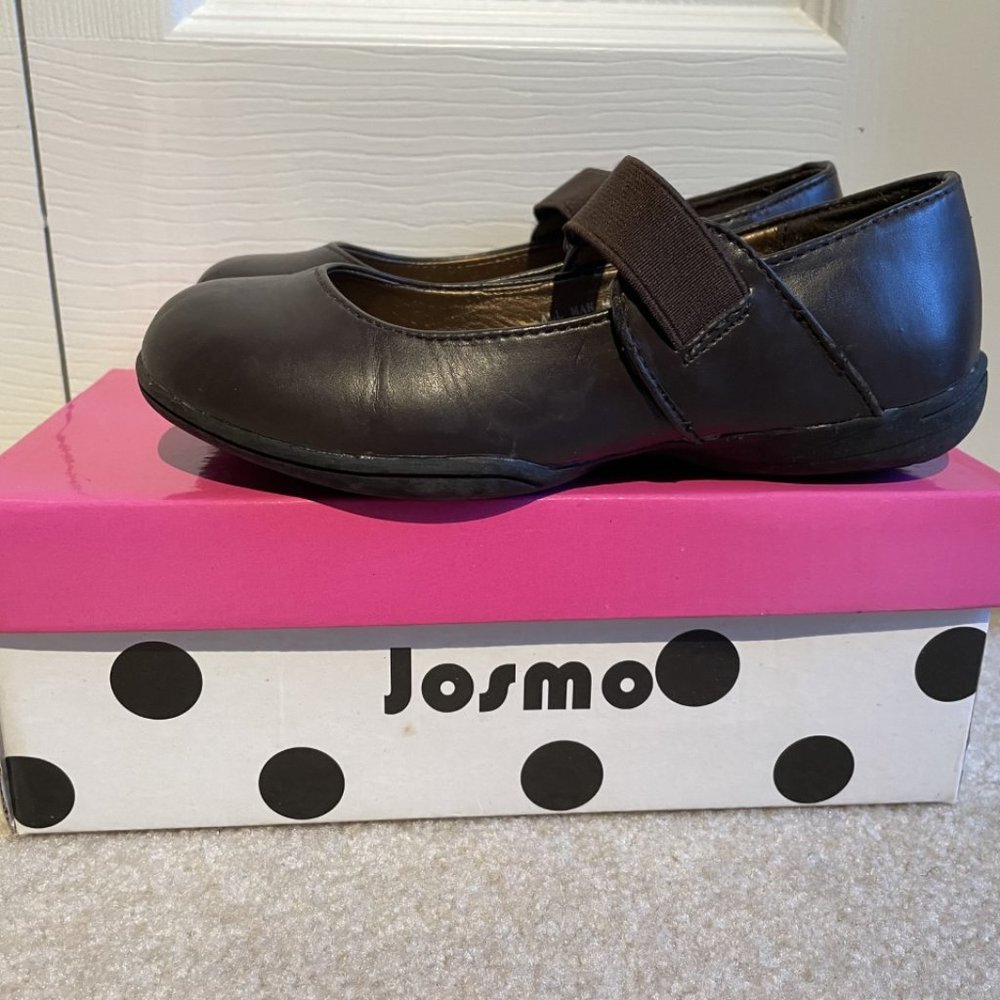 Josmo Girls Size 13 Brown Casual Dress Shoes